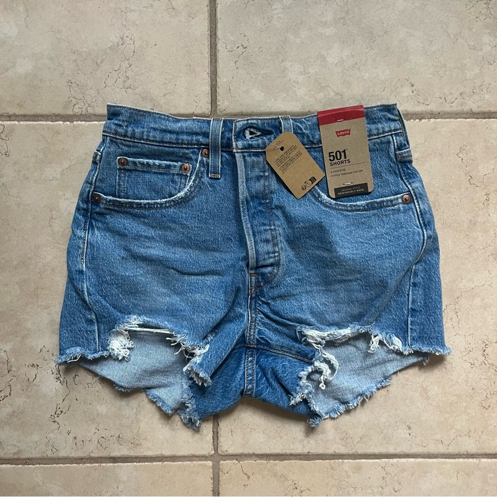 Levi Denim Jean Shorts